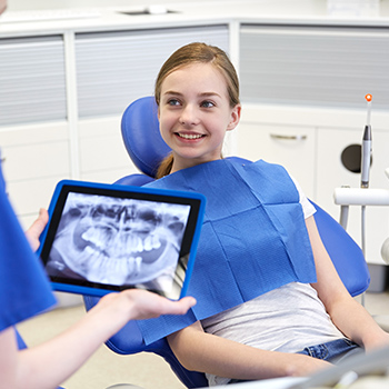Dental Examining X-Ray
